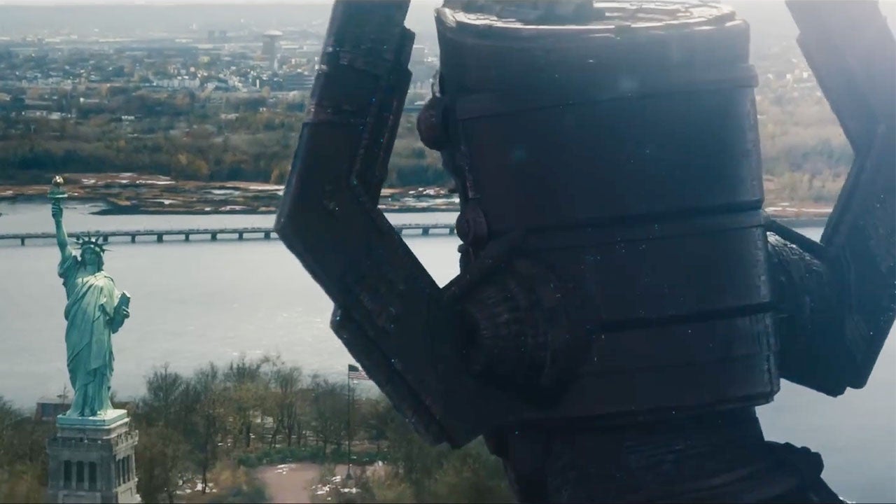 Ralph Ineson revela preparação inusitada para o papel de Galactus 1 Galactus em Quarteto Fantástico: Primeiros Passos (Reprodução / Marvel)